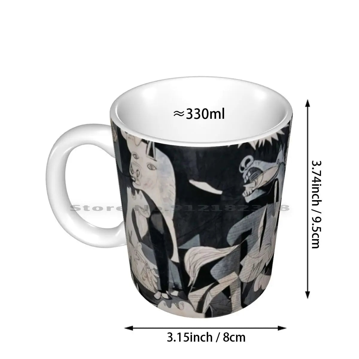 Picasso Guernica War Mug