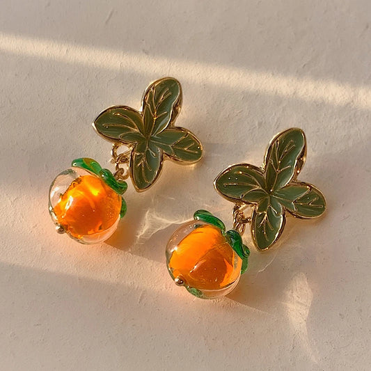 the persimmon earrings disco reign